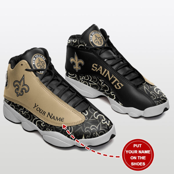 Tubopro New Orleans Saints NFL AJ13 Sneakers Shoes For Men And Women