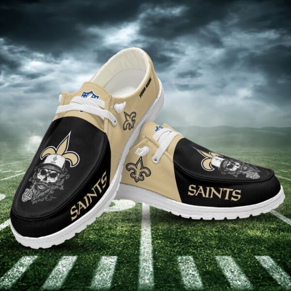 Tubopro New Orleans Saints Personalized Hey Dude Shoes For Men And Women