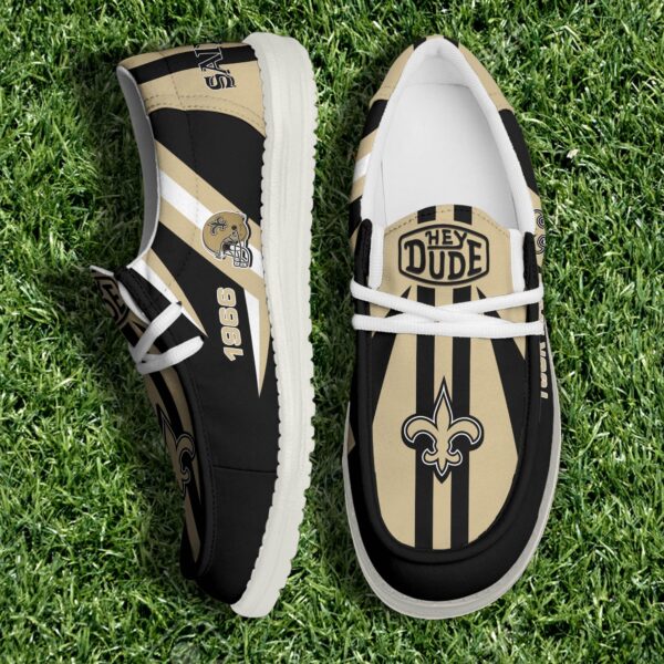 Tubopro New Orleans Saints Personalized Hey Dude Shoes For Men And Women