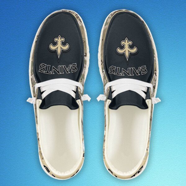 Tubopro New Orleans Saints Personalized Hey Dude Shoes For Men And Women - Image 3
