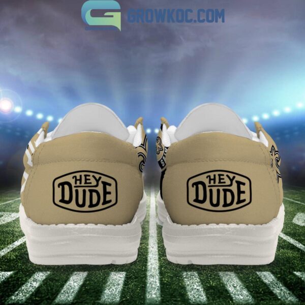 Tubopro New Orleans Saints Personalized Hey Dude Shoes For Men And Women - Image 2