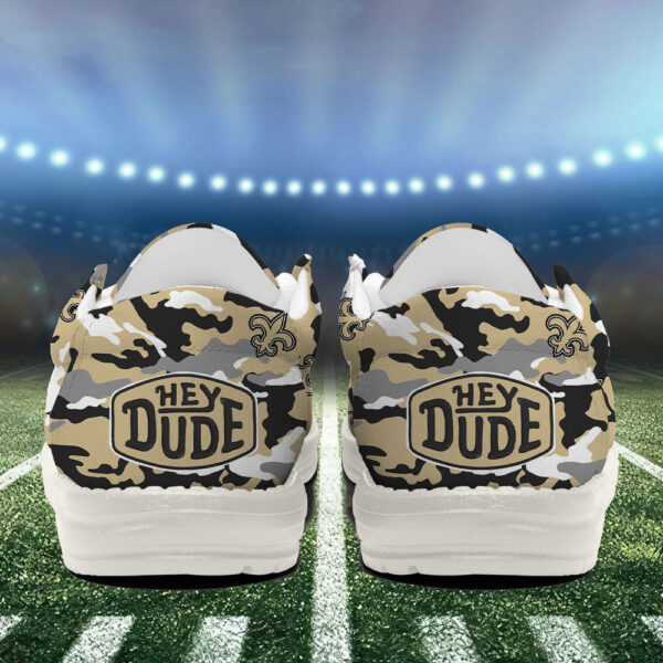 Tubopro New Orleans Saints Personalized Hey Dude Shoes For Men And Women - Image 4