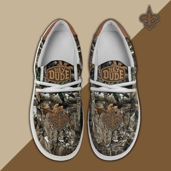 Tubopro New Orleans Saints Personalized Hey Dude Shoes For Men And Women