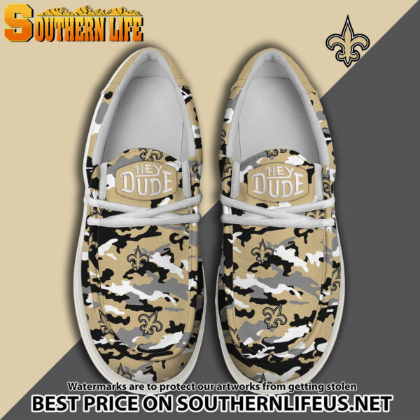 Tubopro New Orleans Saints Personalized Hey Dude Shoes For Men And Women