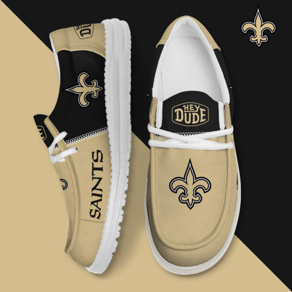 Tubopro New Orleans Saints Personalized Hey Dude Shoes For Men And Women