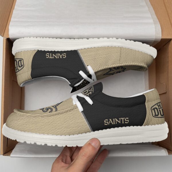 Tubopro New Orleans Saints Personalized Hey Dude Shoes For Men And Women - Image 2