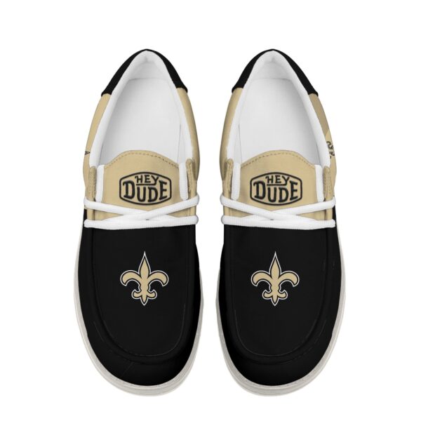 Tubopro New Orleans Saints Personalized Hey Dude Shoes For Men And Women - Image 4