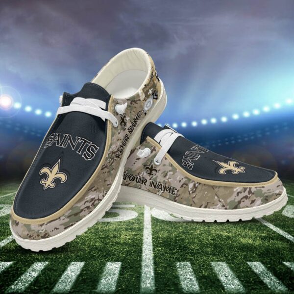 Tubopro New Orleans Saints Personalized Hey Dude Shoes For Men And Women