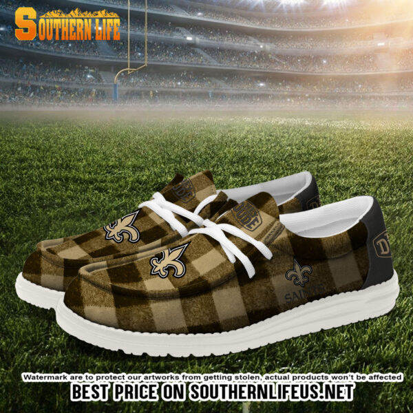 Tubopro New Orleans Saints Personalized Hey Dude Shoes For Men And Women - Image 2