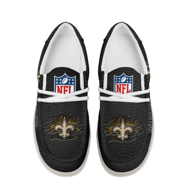 Tubopro New Orleans Saints Personalized Hey Dude Shoes For Men And Women - Image 4