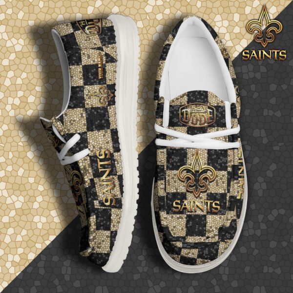 Tubopro New Orleans Saints Personalized Hey Dude Shoes For Men And Women