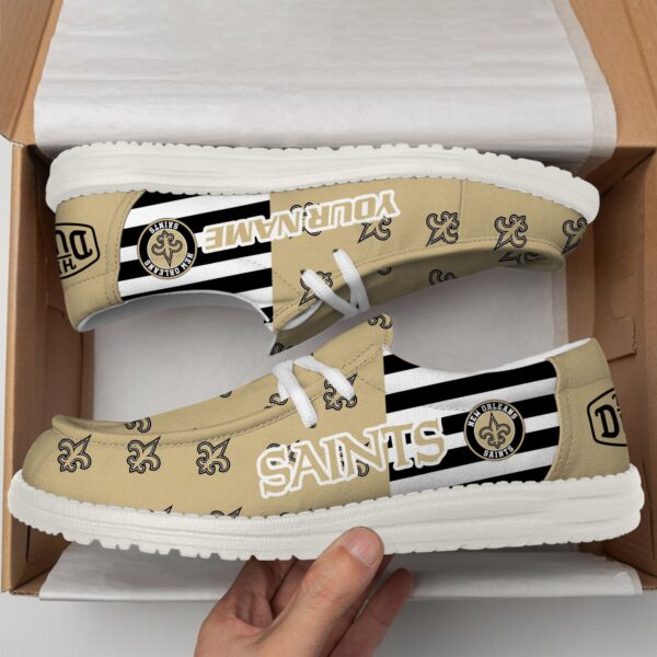 Tubopro New Orleans Saints Personalized Hey Dude Shoes For Men And Women