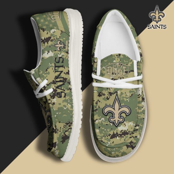 Tubopro New Orleans Saints Personalized Hey Dude Shoes For Men And Women
