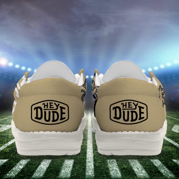 Tubopro New Orleans Saints Personalized Hey Dude Shoes For Men And Women - Image 4