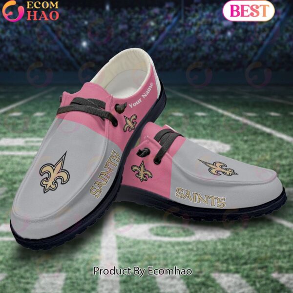 Tubopro New Orleans Saints Personalized Hey Dude Shoes For Men And Women - Image 3