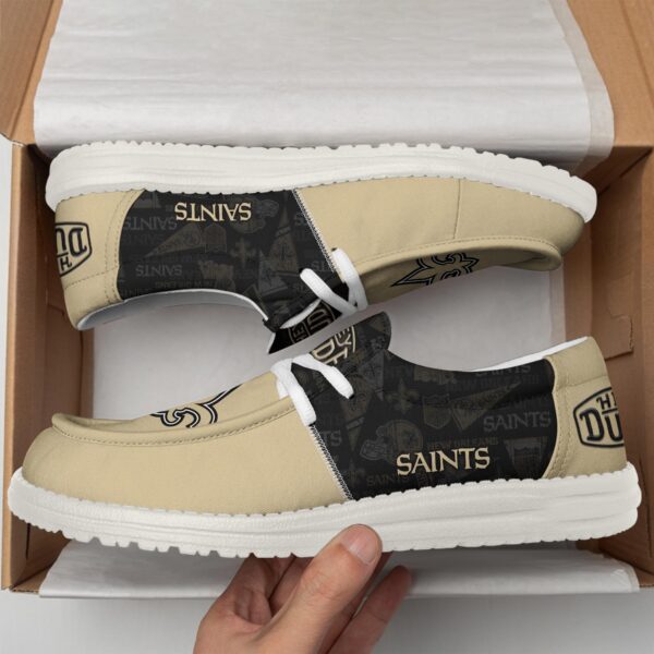 Tubopro New Orleans Saints Personalized Hey Dude Shoes For Men And Women - Image 2