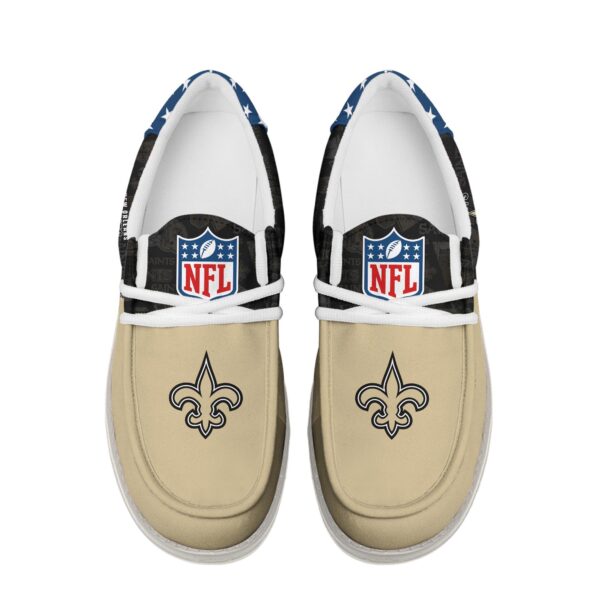 Tubopro New Orleans Saints Personalized Hey Dude Shoes For Men And Women - Image 4