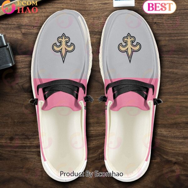 Tubopro New Orleans Saints Personalized Hey Dude Shoes For Men And Women - Image 4