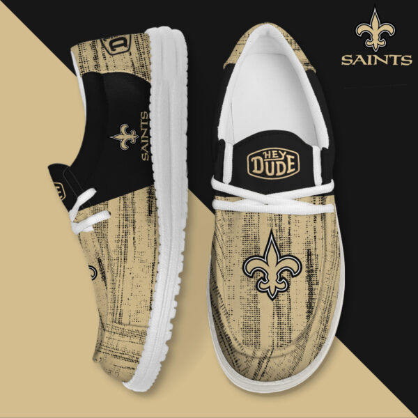 Tubopro New Orleans Saints Personalized Hey Dude Shoes For Men And Women