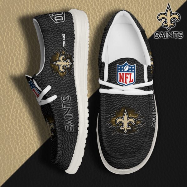 Tubopro New Orleans Saints Personalized Hey Dude Shoes For Men And Women