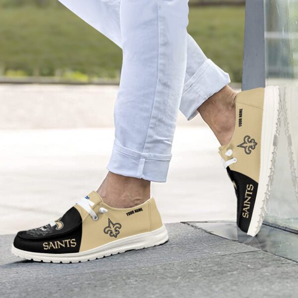 Tubopro New Orleans Saints Personalized Hey Dude Shoes For Men And Women - Image 7