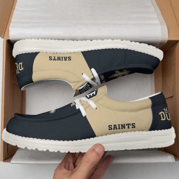 Tubopro New Orleans Saints Personalized Hey Dude Shoes For Men And Women - Image 2