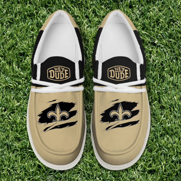 Tubopro New Orleans Saints Personalized Hey Dude Shoes For Men And Women - Image 5