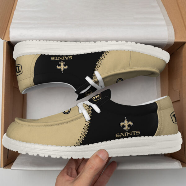 Tubopro New Orleans Saints Personalized Hey Dude Shoes For Men And Women - Image 2