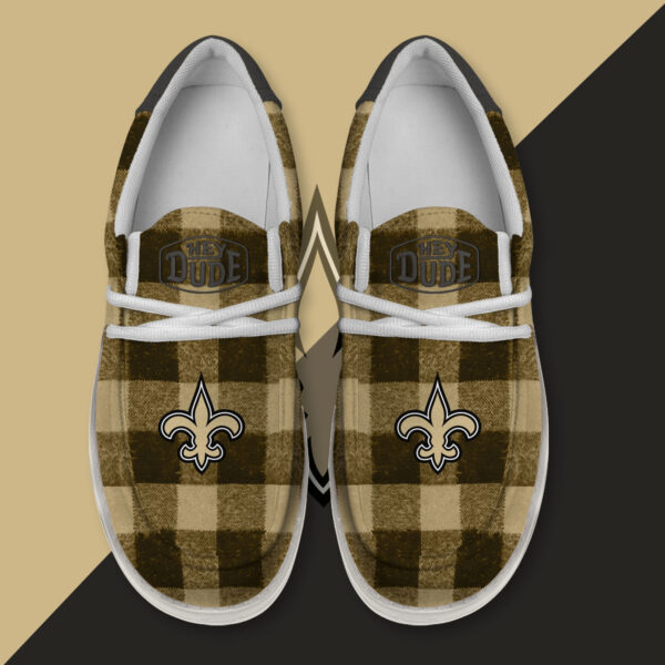 Tubopro New Orleans Saints Personalized Hey Dude Shoes For Men And Women