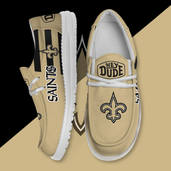 Tubopro New Orleans Saints Personalized Hey Dude Shoes For Men And Women