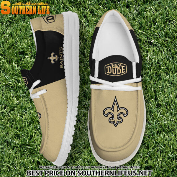 Tubopro New Orleans Saints Personalized Hey Dude Shoes For Men And Women
