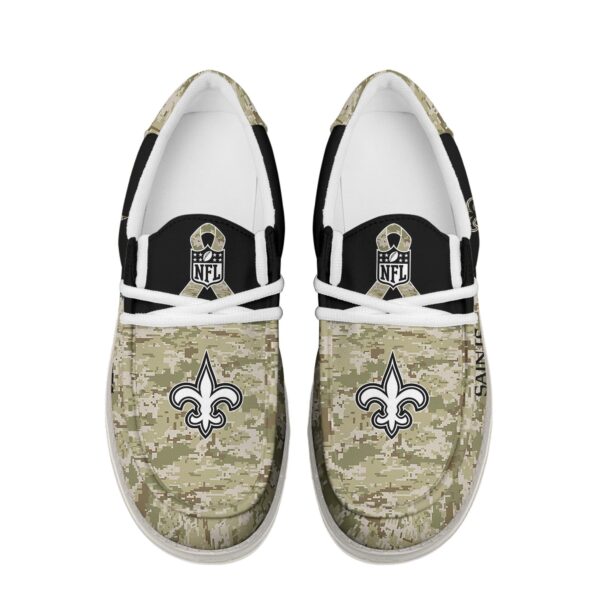 Tubopro New Orleans Saints Personalized Hey Dude Shoes For Men And Women - Image 4