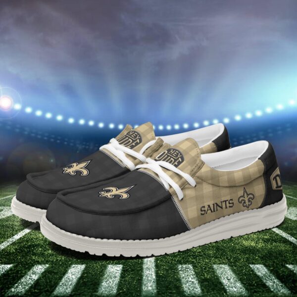 Tubopro New Orleans Saints Personalized Hey Dude Shoes For Men And Women - Image 4
