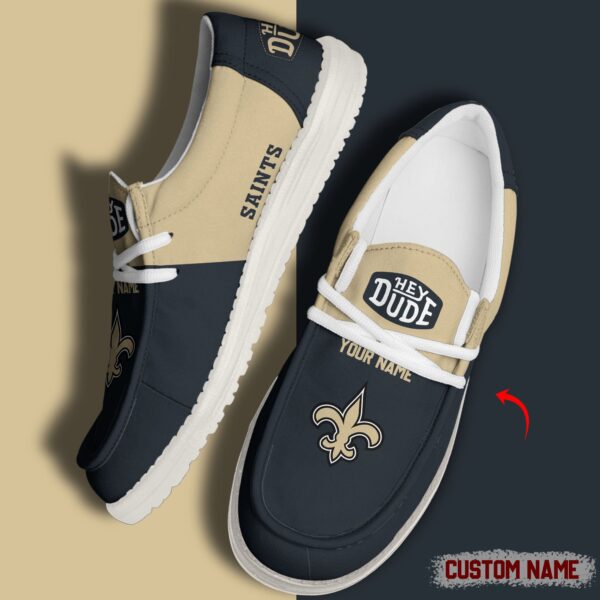 Tubopro New Orleans Saints Personalized Hey Dude Shoes For Men And Women