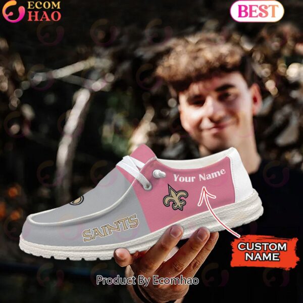 Tubopro New Orleans Saints Personalized Hey Dude Shoes For Men And Women - Image 6