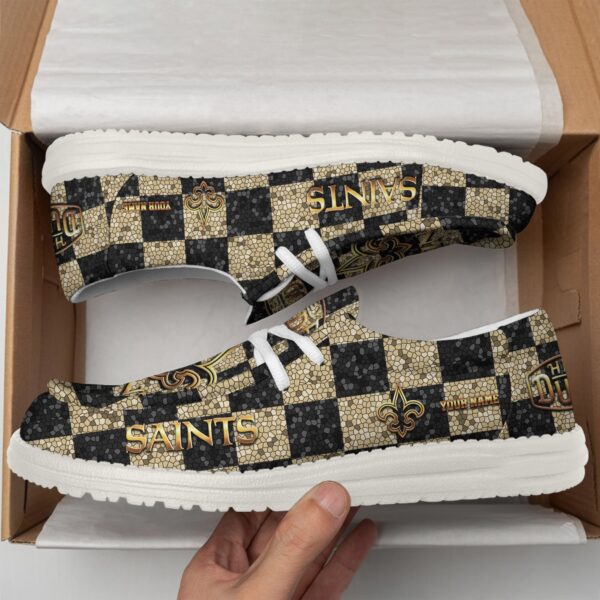 Tubopro New Orleans Saints Personalized Hey Dude Shoes For Men And Women - Image 2