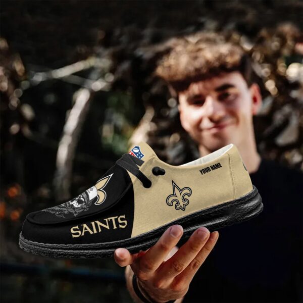 Tubopro New Orleans Saints Personalized Hey Dude Shoes For Men And Women - Image 6