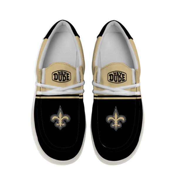 Tubopro New Orleans Saints Personalized Hey Dude Shoes For Men And Women - Image 4
