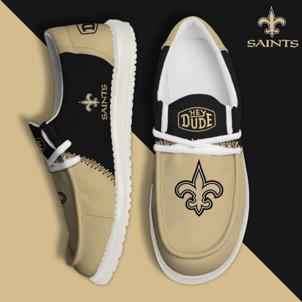 Tubopro New Orleans Saints Personalized Hey Dude Shoes For Men And Women