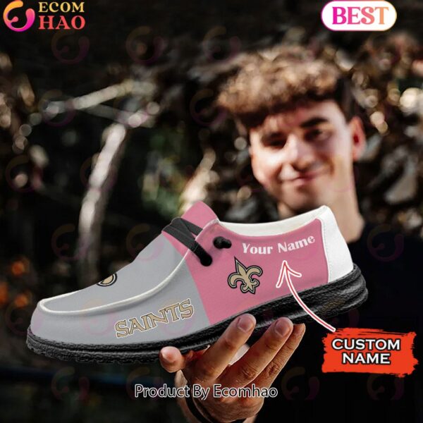 Tubopro New Orleans Saints Personalized Hey Dude Shoes For Men And Women - Image 5