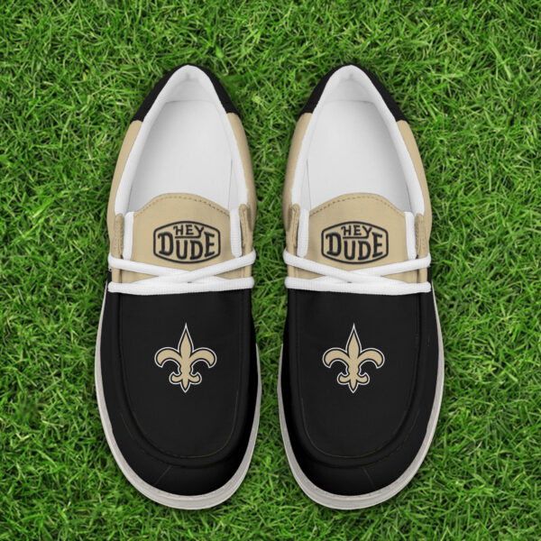 Tubopro New Orleans Saints Personalized Hey Dude Shoes For Men And Women - Image 5