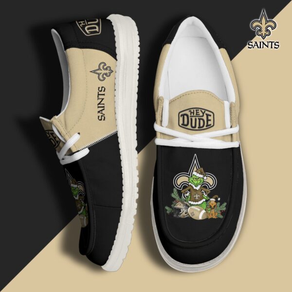 Tubopro New Orleans Saints Personalized Hey Dude Shoes For Men And Women
