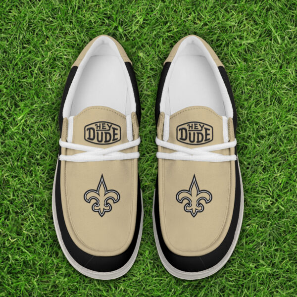 Tubopro New Orleans Saints Personalized Hey Dude Shoes For Men And Women - Image 4