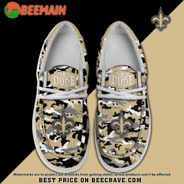 Tubopro New Orleans Saints Personalized Hey Dude Shoes For Men And Women