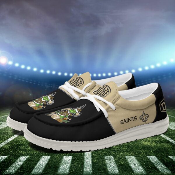 Tubopro New Orleans Saints Personalized Hey Dude Shoes For Men And Women - Image 4