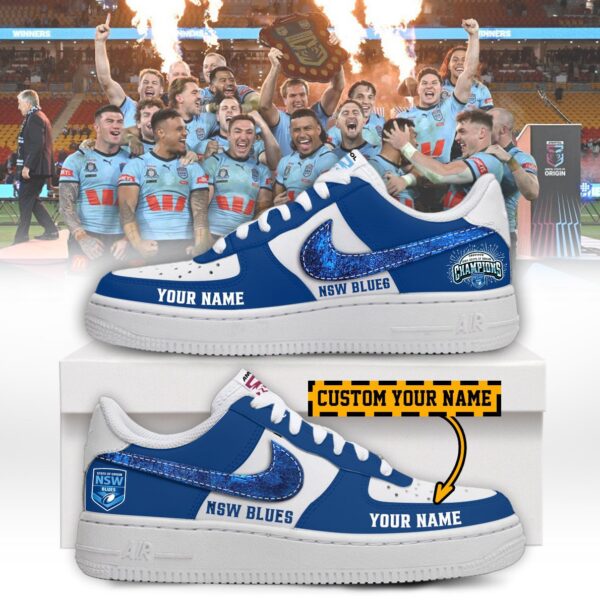 Tubopro New South Wales Blues Air Low-Top Sneakers Shoes For Men And Women