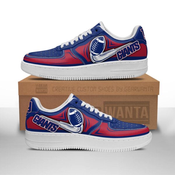 Tubopro New York Giants Air Low-Top Sneakers Shoes For Men And Women