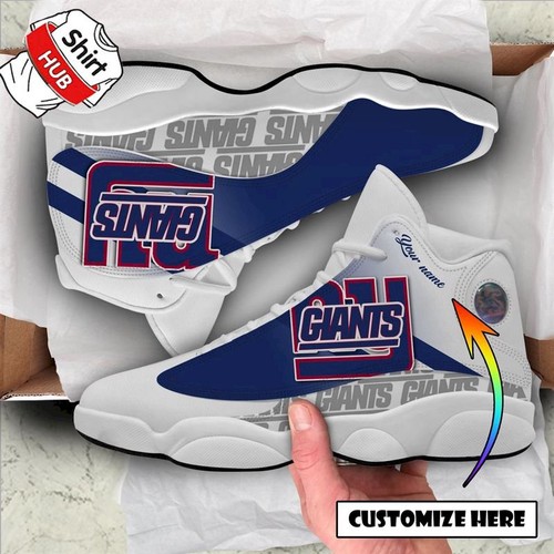 Tubopro New York Giants AJ13 Sneakers Shoes For Men And Women