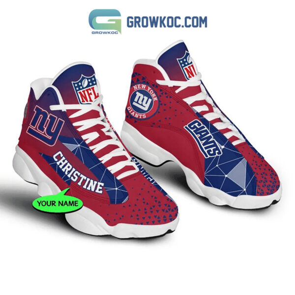 Tubopro New York Giants AJ13 Sneakers Shoes For Men And Women - Image 2