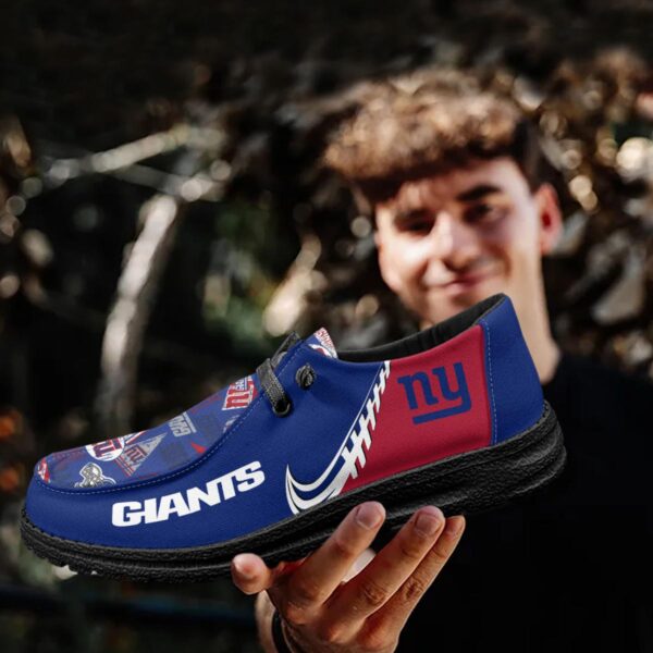 Tubopro New York Giants Hey Dude Shoes For Men And Women - Image 4